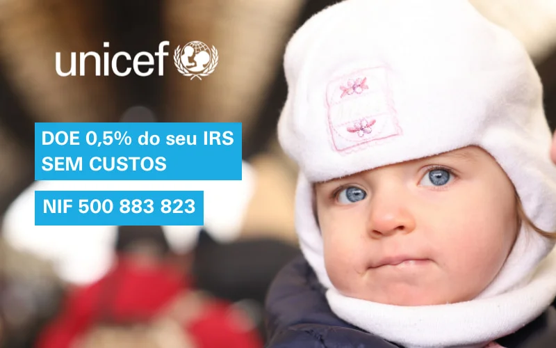 Como fazer a consignação IRS de 0,5% do ano anterior 2022 à UNICEF